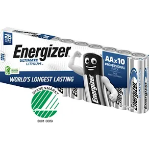 Energizer Batteri Ultimate AA, 10/FP