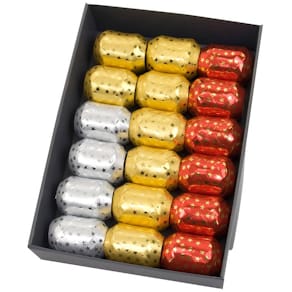 Dekoknäuel GOLDINA Stern Metallic, sortiert, 20 m, 10 mm