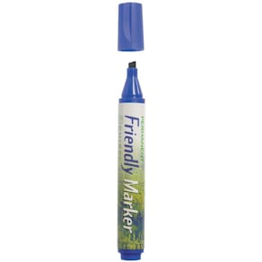 Märkpenna Friendly Marker Blå, sned, 2-5mm