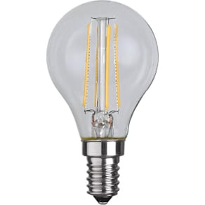 LED-lampa STAR T E14 4W Klot Clear