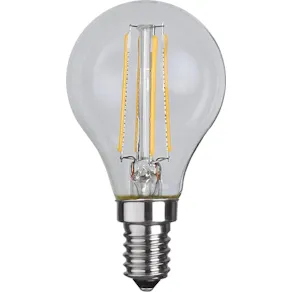 LED-lampa STAR T E14 4W Klot Clear