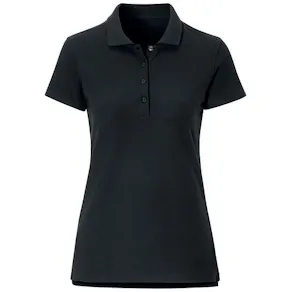 Piké Paula dam svart 4XL