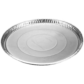 Foliebakke PlusPack rund Ø330 mm aluminium, H15 mm, 50 stk