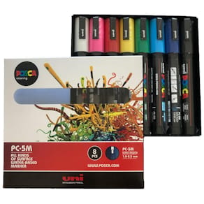 Marker Posca 8 färger