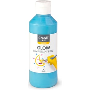 Självlysande färg CREALL 250ml Blå