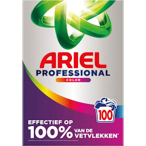 Waspoeder Ariel Professional Color, doos van 5,5 kg, 100 wasbeur