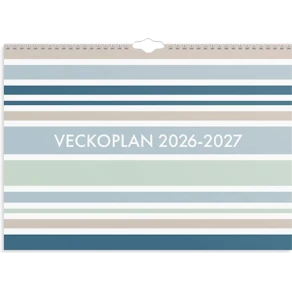 Väggkalender Veckoplan 26/27