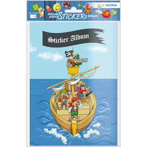 Stickeralbum HERMA Piratenabenteuer, A5