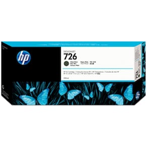 HP 726 matte black designjet ink 300ml