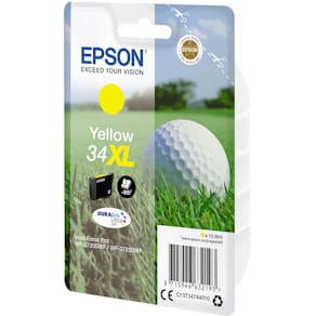 Inktcartridge Epson 34XL, 950 pagina's, OEM C13T34744010, geel