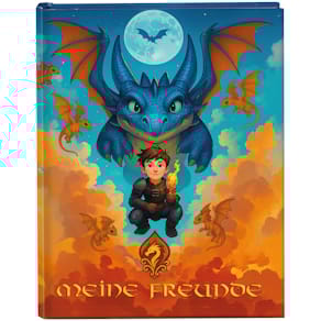 Freundebuch Goldbuch Drachenfreund