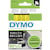 Labeltape Dymo D1, 9 mm, zwart op geel