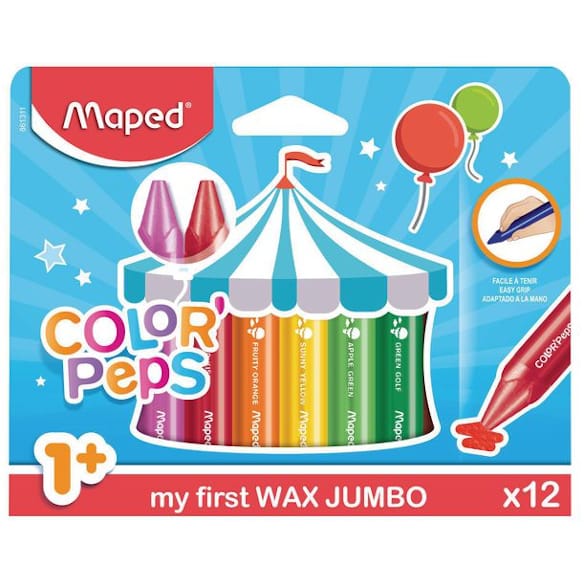 Vokskritt MAPED Color Peps jumbo (12)