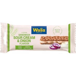 Knäckebröd WASA Gräddfil och lök 33g