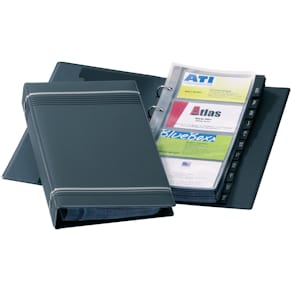 Visitenkartenringbuch Durable VISIFIX 2385, anthrazit