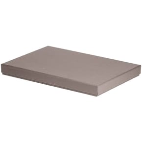 Aufbewahrungskarton Rössler Boxline, taupe, A4, rechteckig