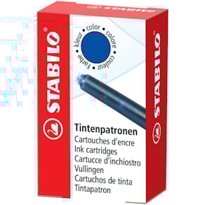 Tintenpatronen STABILO beYou!, 6 Stück, königsblau