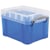 Opbergdoos Really Useful Box 3 liter, transparant blauw