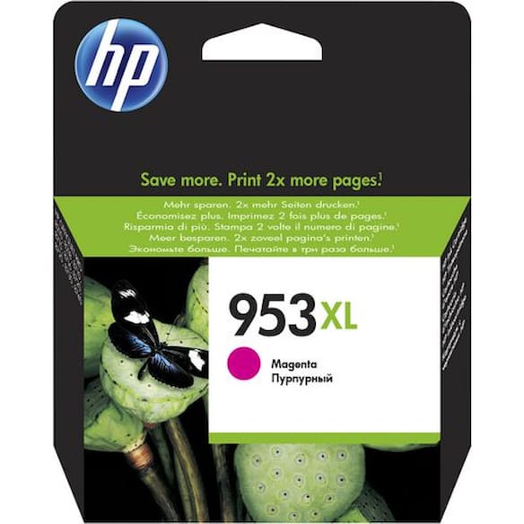 Blekk HP 953XL F6U17AE rød