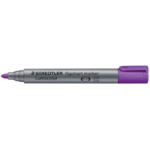 Flipchartmarker STAEDTLER Lumocolor, 2 mm, violett, 10er Pack