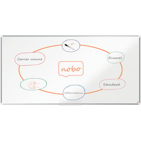 Whiteboard NOBO premium emalj 200x100cm