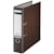 Ordner Leitz 180°, A4, PP, rug 8 cm, bruin