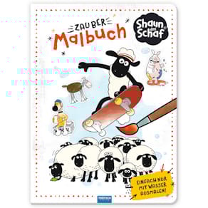 Zaubermalbuch TRÖTSCH Shaun das Schaf, 16 Seiten
