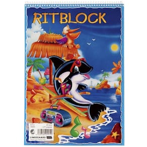 Ritblock A4, 80g, 80 ark