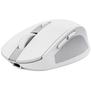 Mus TRUST Ozaa Trådlös vit