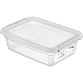Opbergdoos DONAU Home, 1 liter, transparant
