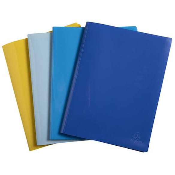 Presentasjonsmappe EXACOMPTA BeeBlue 40l 4st