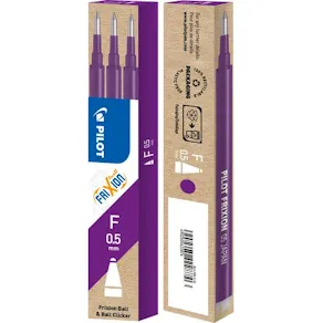 Refill PILOT Frixion 0,5mm violett 3/fp