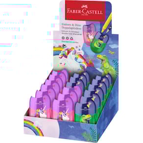 Doppelspitzer Faber-Castell Dino & Einhorn, sortiert