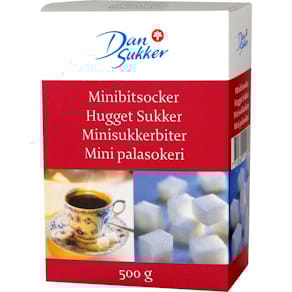 Sukker BKI krystalsukker, distributionsboks, bulk