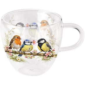 Teeglas AMBIENTE Vogelfreunde, 0,2 l