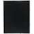 Snoddmapp PP Plast A4, 3-klaff, 30mm, Svart