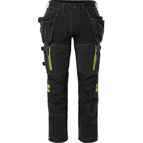 Hantvbyxa stretch 2569 STP dam svart 40