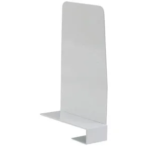 Klämbokstöd Vit, klämma vänster, 19cm