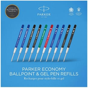 Refill PARKER Quinkflow M blå 2/fp