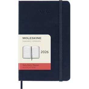 Classic Hard 12M Daily Pocket Sapphire Blue 2026