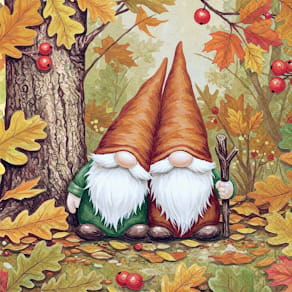 Motivserviette Ambiente Waldhüter, 33 x 33 cm