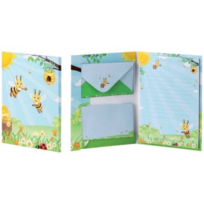 Briefmappe Rössler Sum Sum, 10 Blätter/10 Umschläge