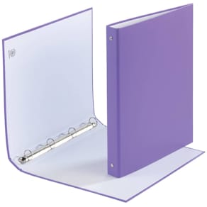 Ringbuch DONAU A4, 4R, 20 mm, violett