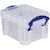 Opbergdoos Really Useful Box 0,14 liter, transparant