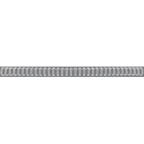 GBC Binding wire 3:1 NO5 8mm A4 white (100)