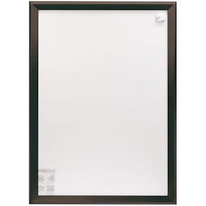 Väggram 70x100cm alu.profil 45mm svart