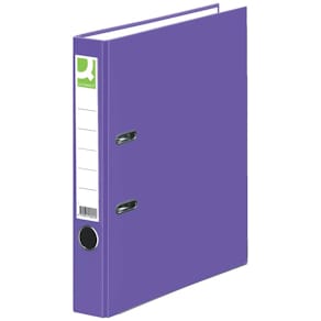 Ordner Q-CONNECT PP, A4, 50 mm, violett