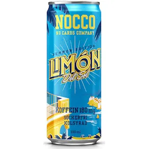 Energidryck NOCCO BCAA Limon DelSol 33cl