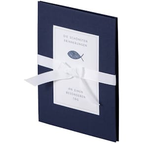 Leporellomappe Rössler Johannes, 150 x 190 mm, schwarz, für 10 x 