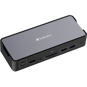 Docking Station Verbatim Pro15 USB-C, grau/schwarz